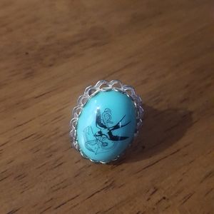 Swallow and Anchor Adjustable Ring